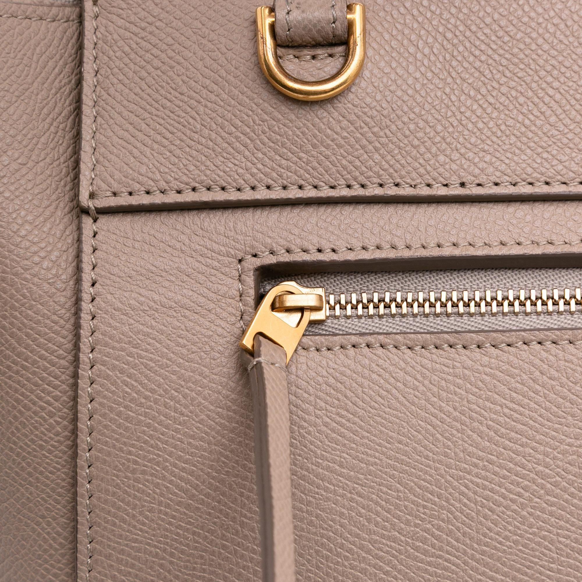 Celine Micro Grained Calfskin Belt Bag