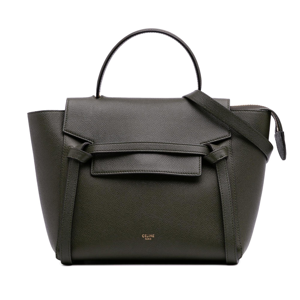 Celine Micro Grained Calfskin Belt Bag