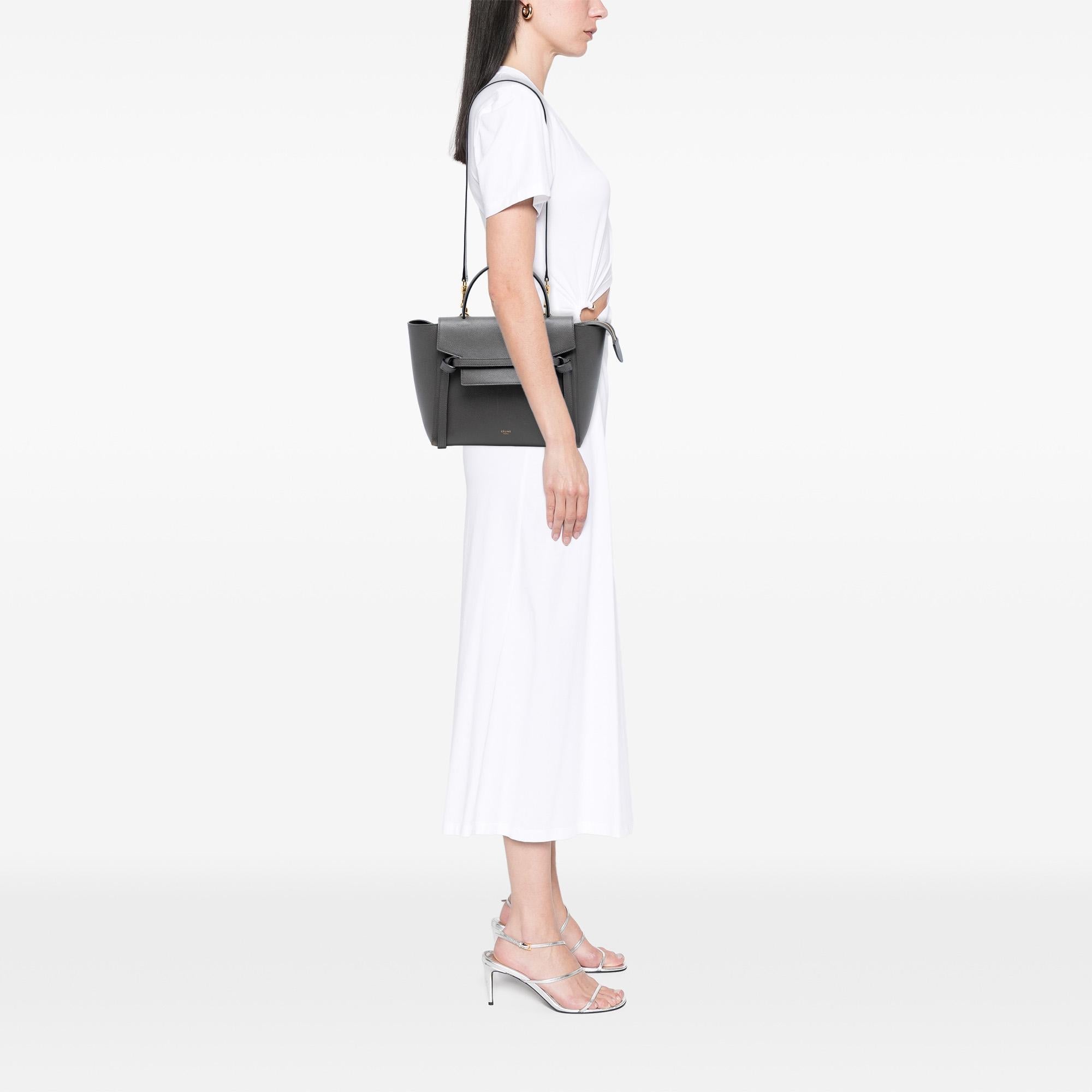 Celine Micro Grained Calfskin Belt Bag