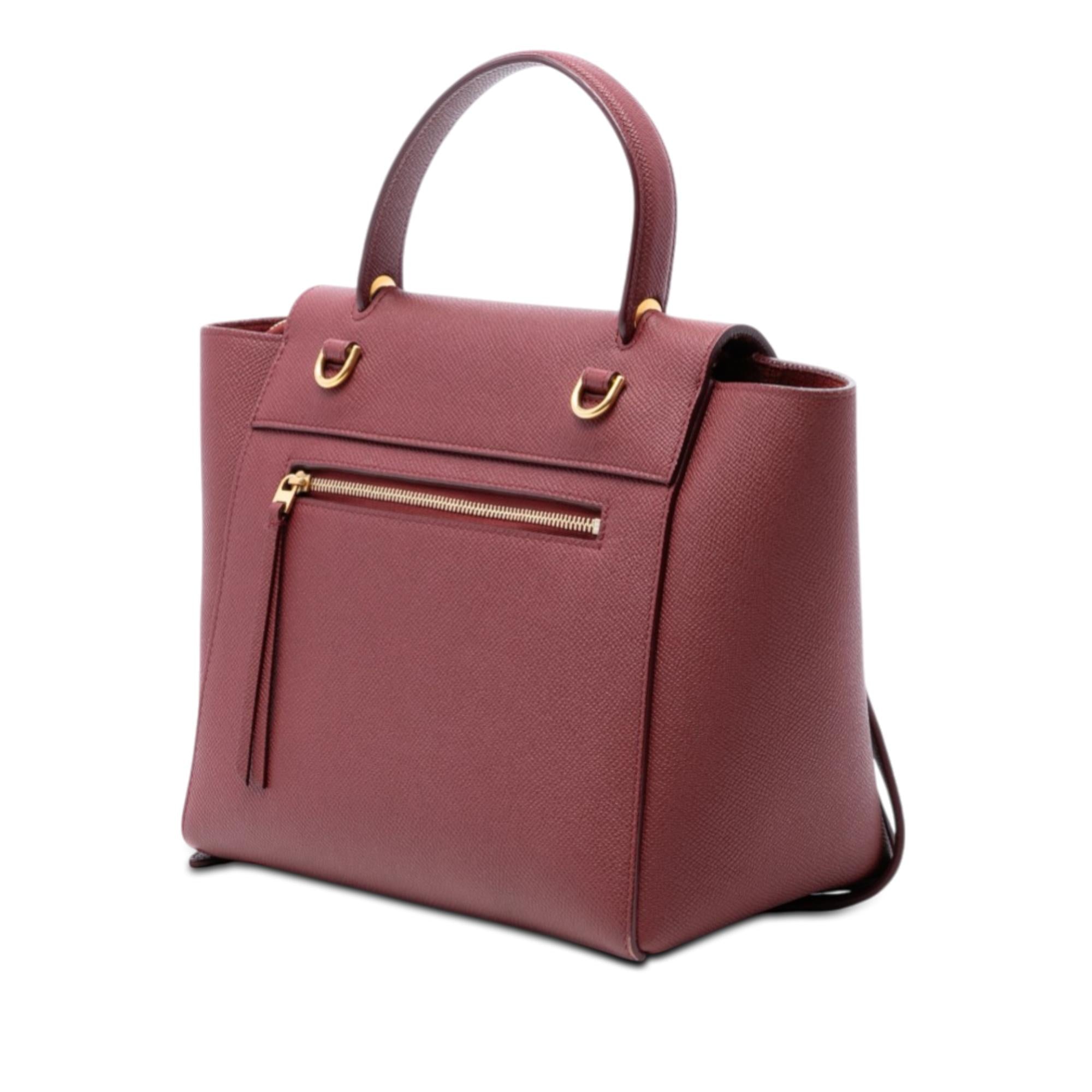 Celine Micro Grained Calfskin Belt Bag