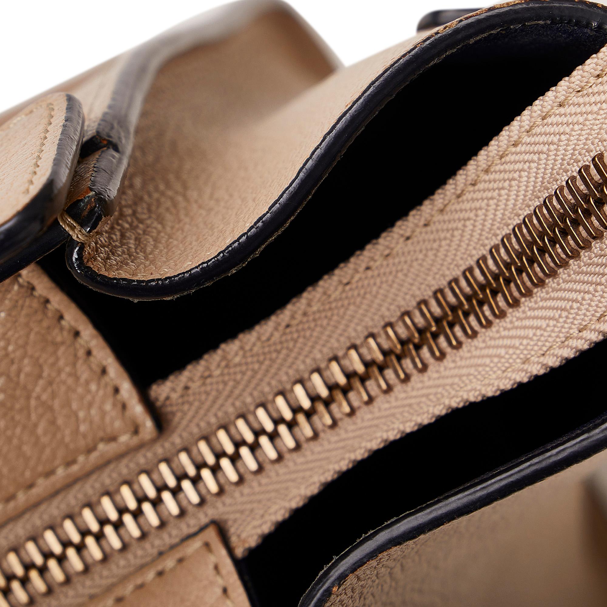 Celine Micro Luggage Tote Bicolor (SHG-x7hidE)