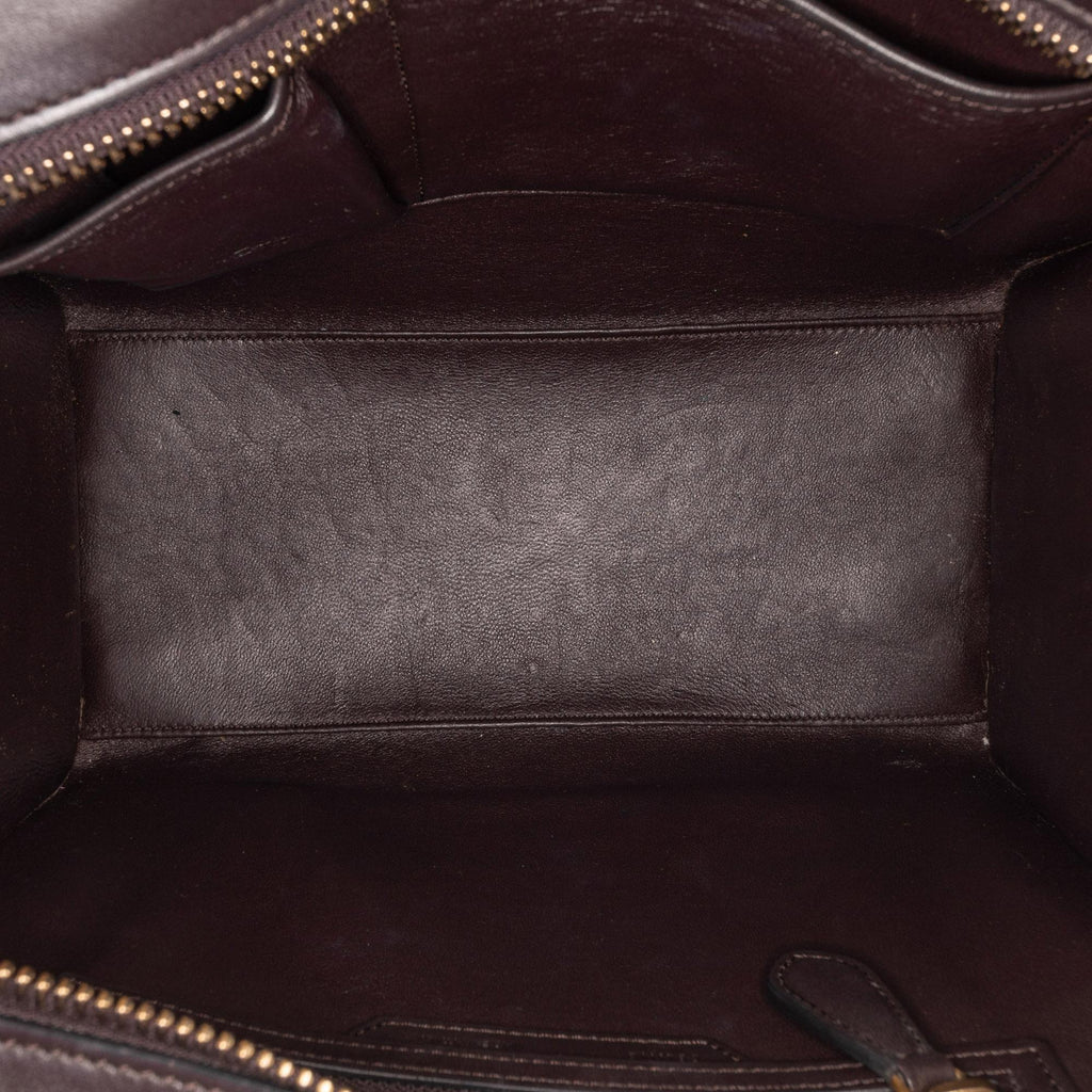 Celine Micro Tricolor Luggage Tote (SHG-xUHh3S)