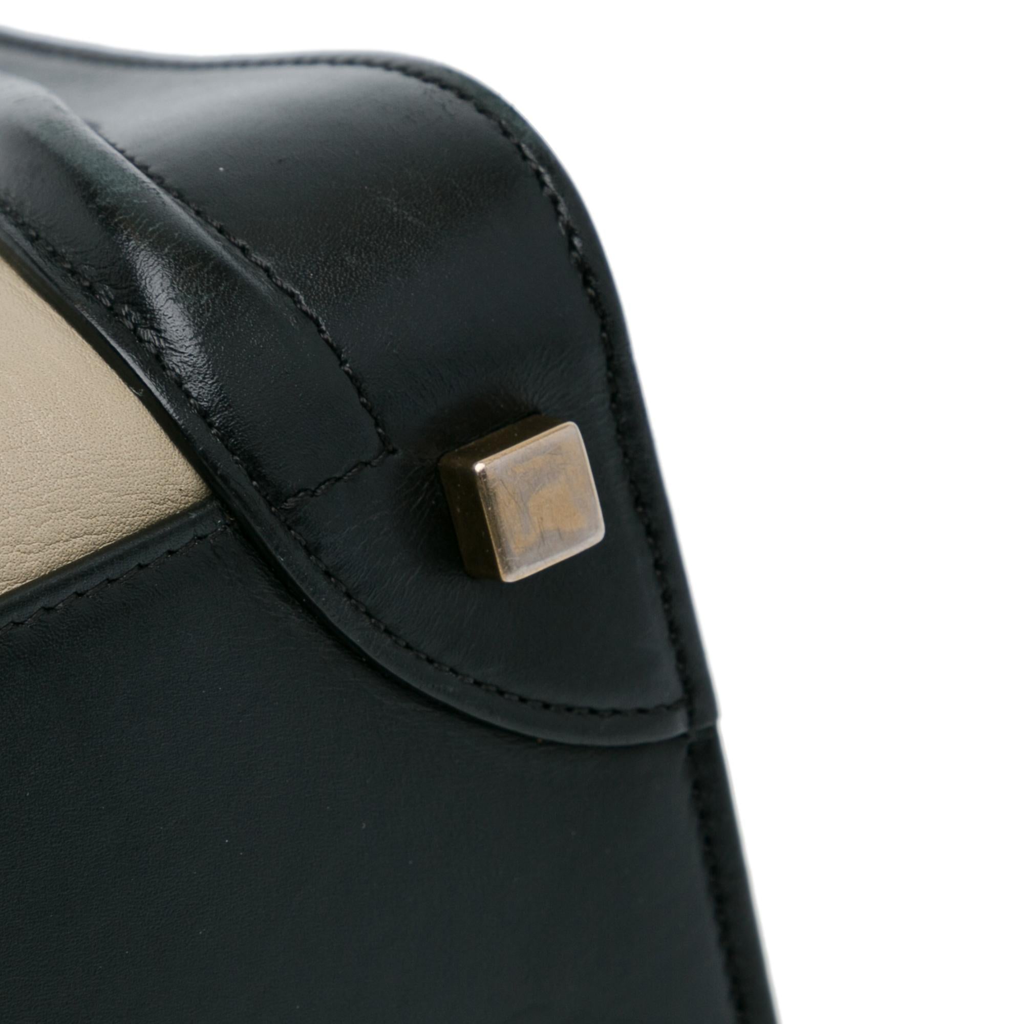 Celine Micro Tricolor Luggage Tote (SHG-d2EgSk)