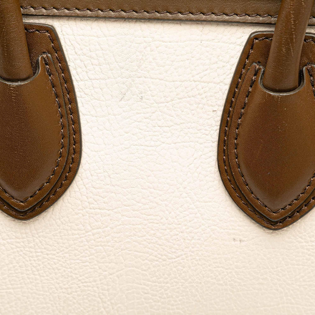 Celine Micro Tricolor Luggage Tote (SHG-WpyFnh)