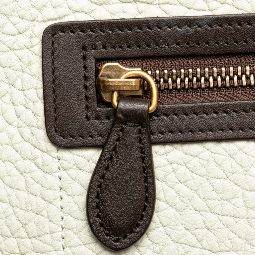 Celine Micro Tricolor Nubuck and Calfskin Luggage Tote