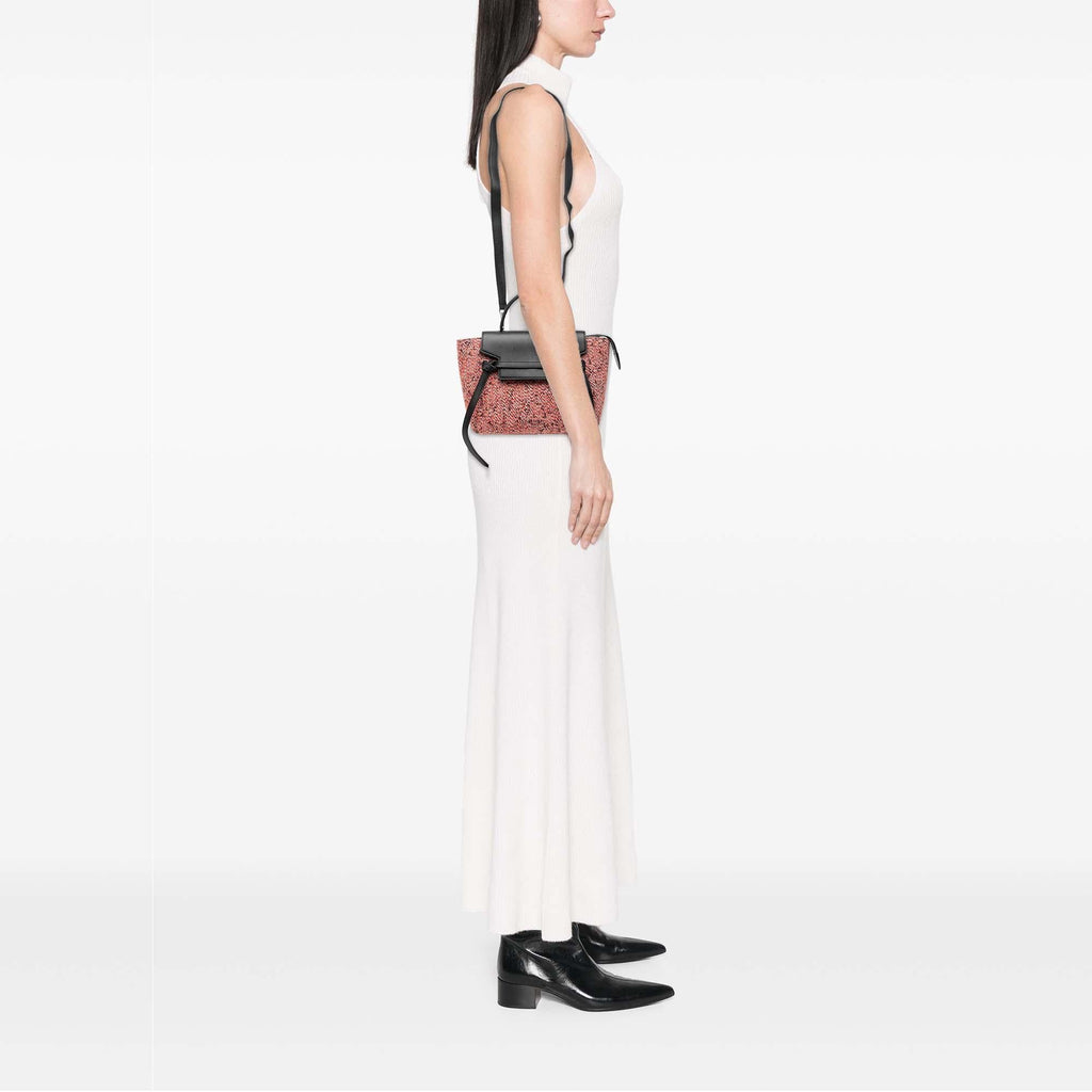 Celine Micro Tweed Belt Satchel