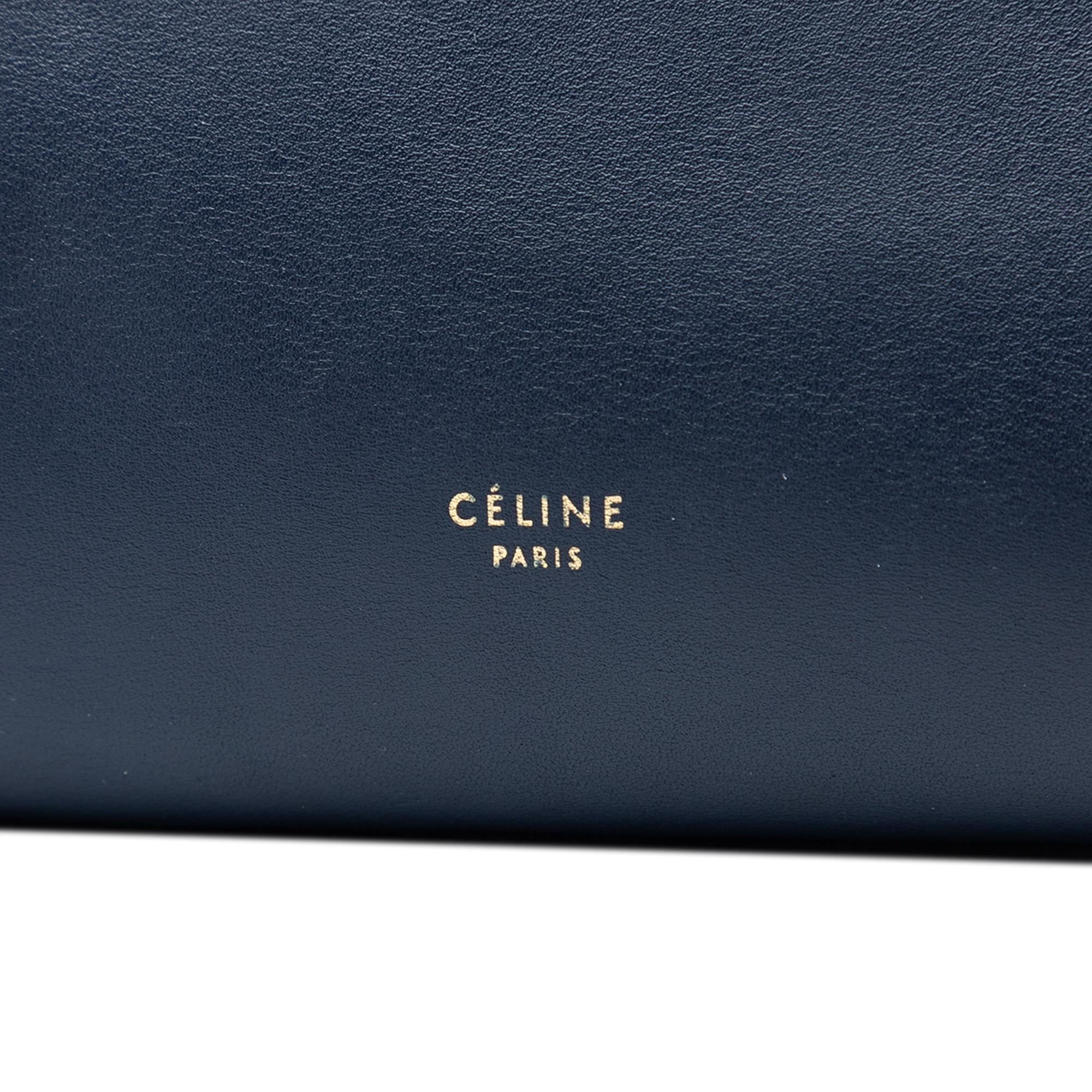 Celine Mini Bicolor Smooth Calfskin Belt Bag