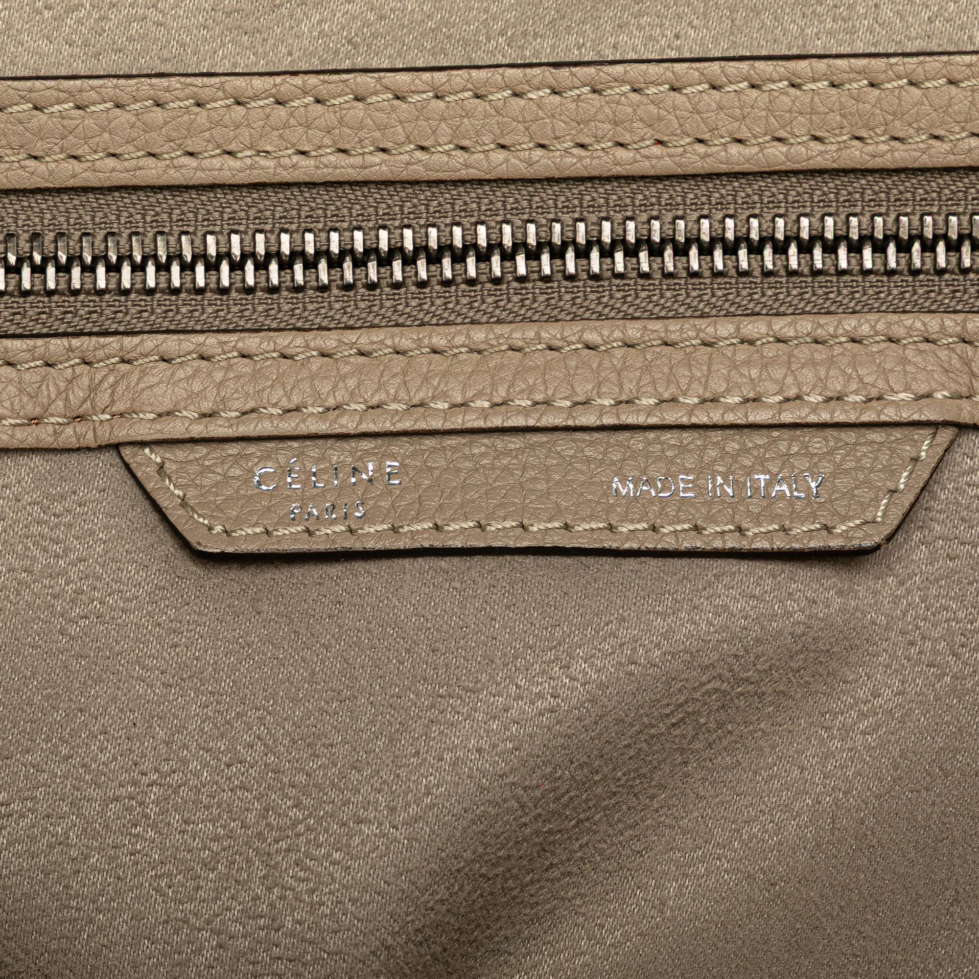 Celine Mini Calfskin Luggage Tote