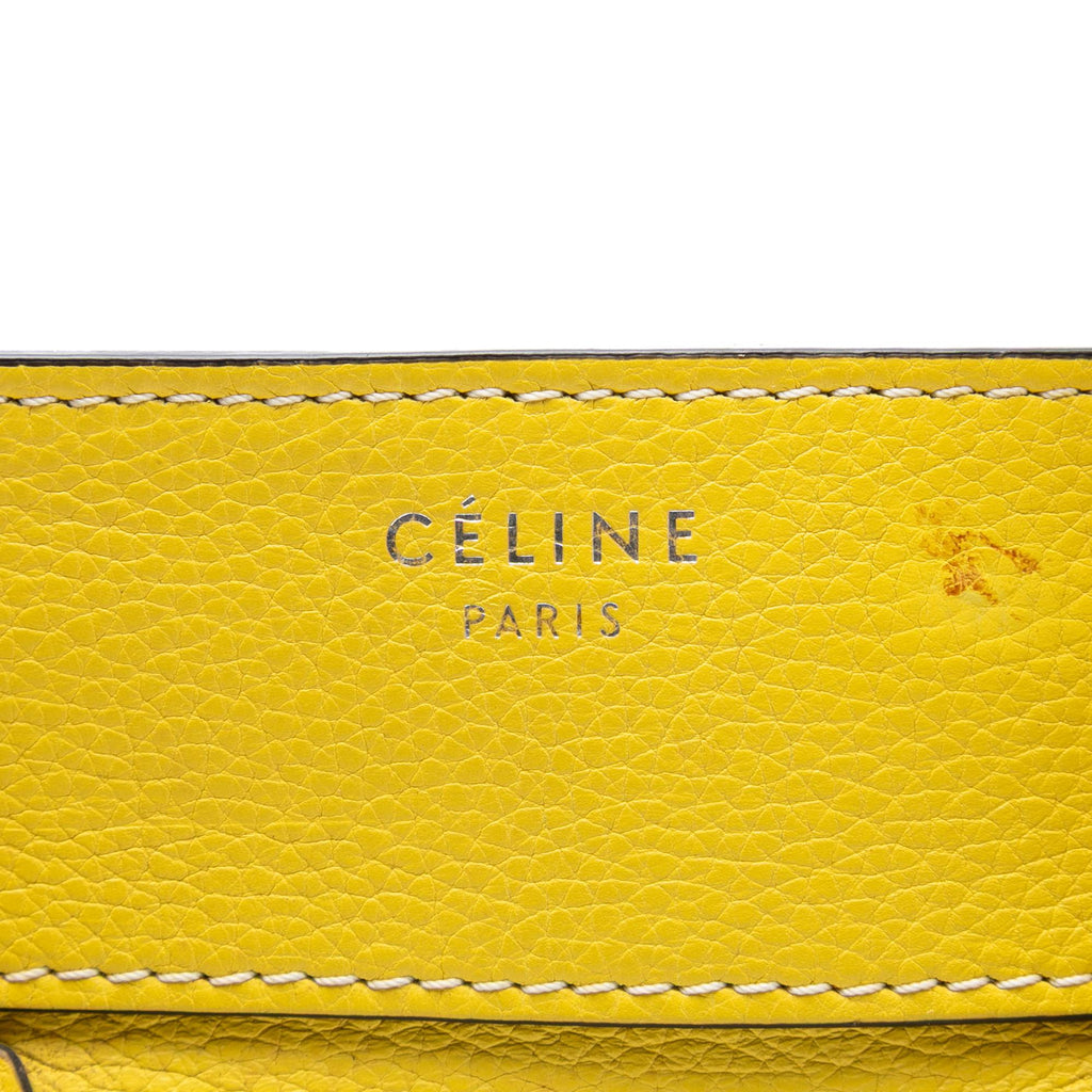 Celine Mini Calfskin Luggage Tote