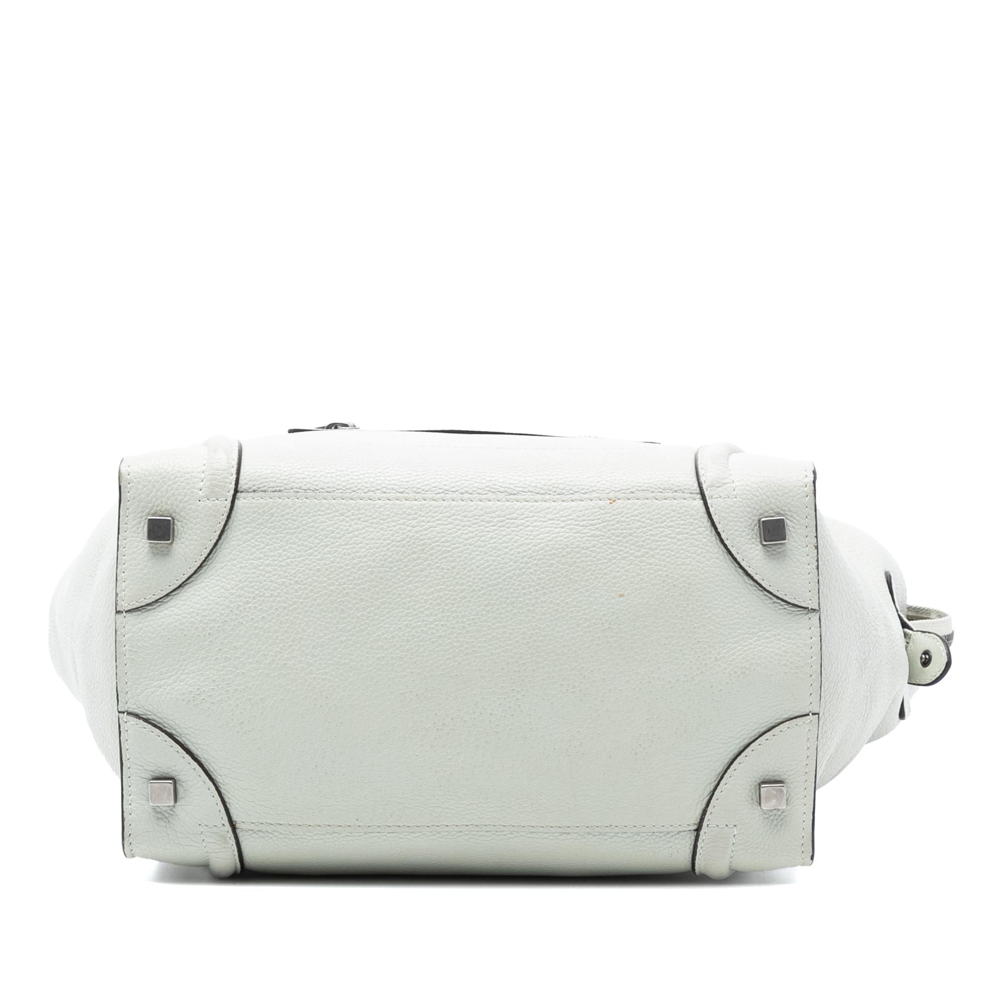 Celine Mini Calfskin Luggage Tote