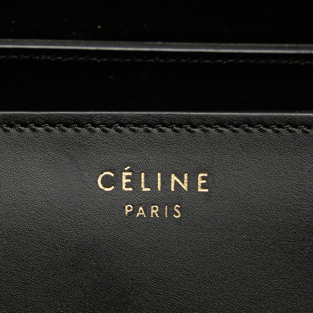Celine Mini Canvas Tricolor Luggage Tote