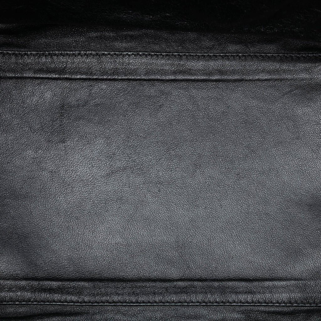 Celine Mini Embossed Calfskin Luggage Tote