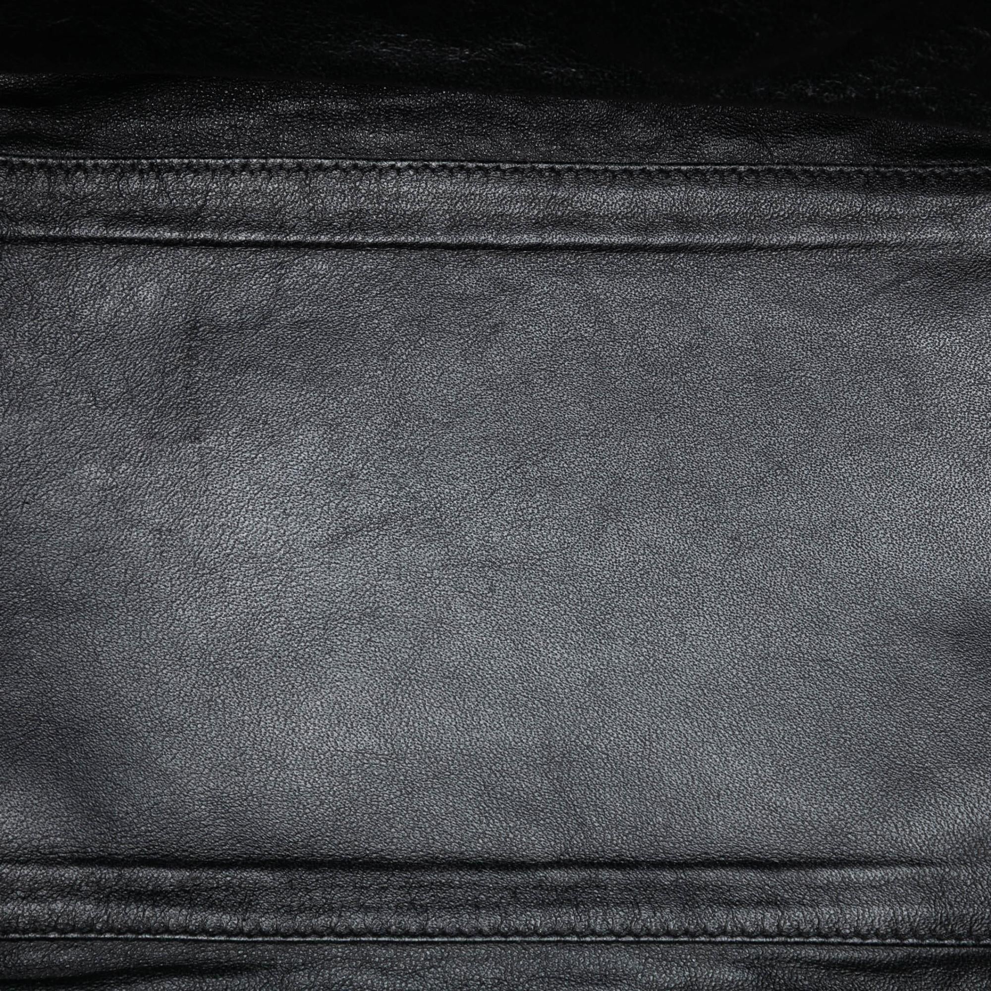 Celine Mini Embossed Calfskin Luggage Tote