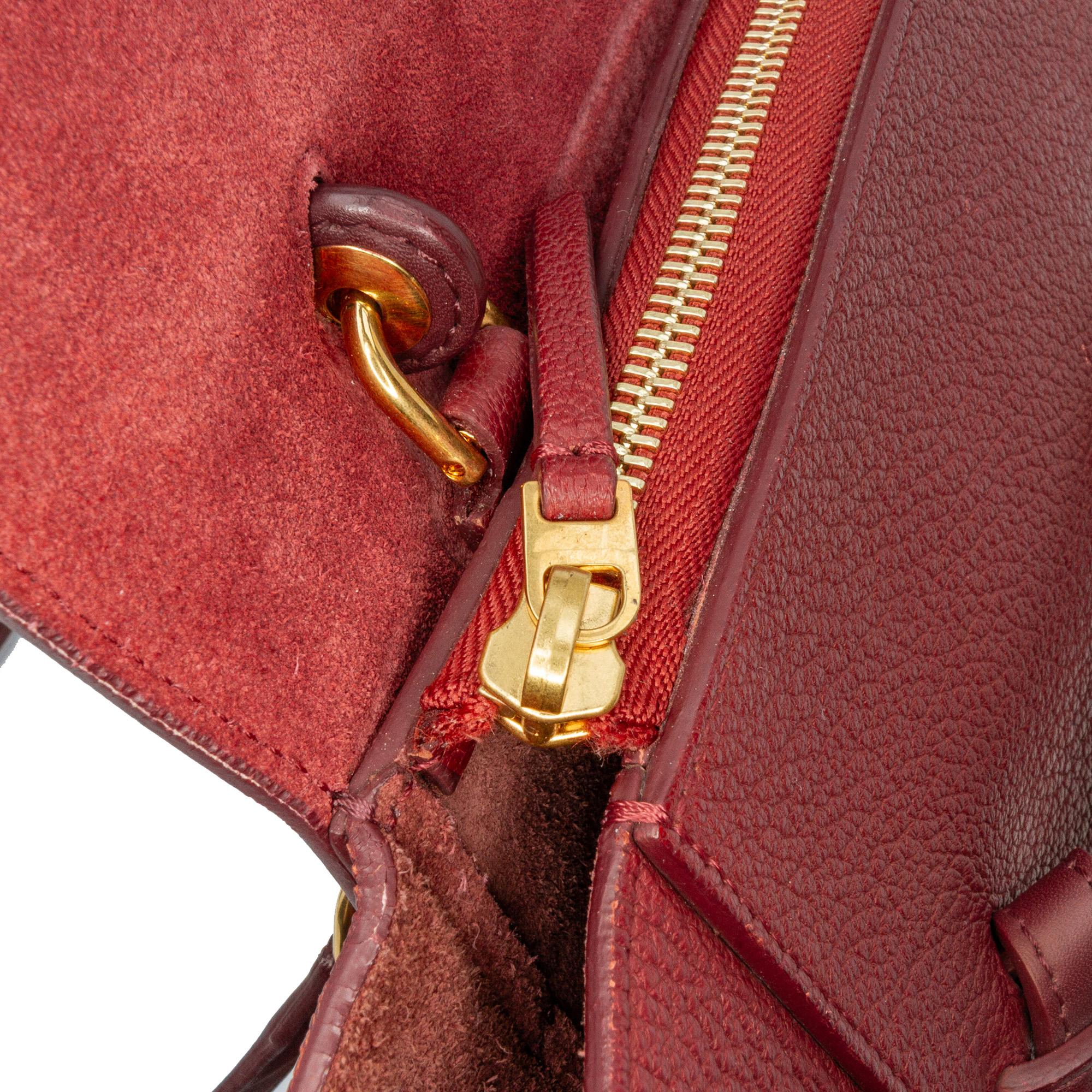Celine Mini Grained Calfskin Belt Bag