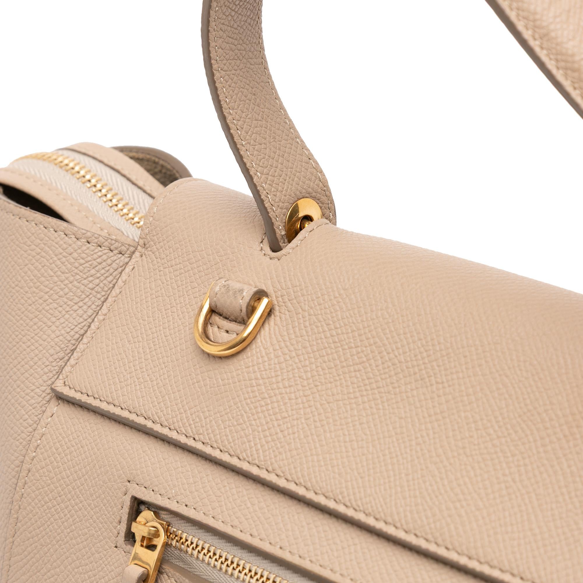Celine Mini Grained Calfskin Belt Bag