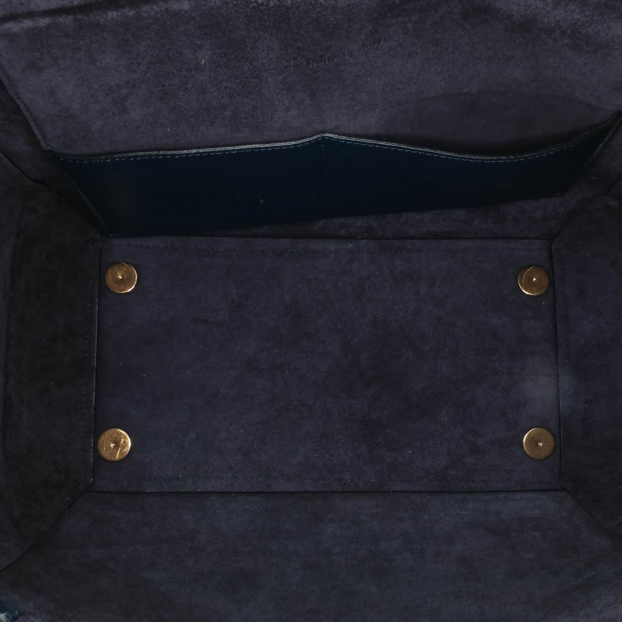 Celine Mini Grained Calfskin Belt Satchel