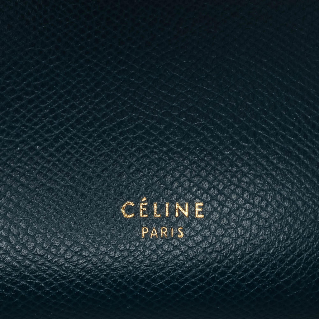 Celine Mini Grained Calfskin Belt Satchel