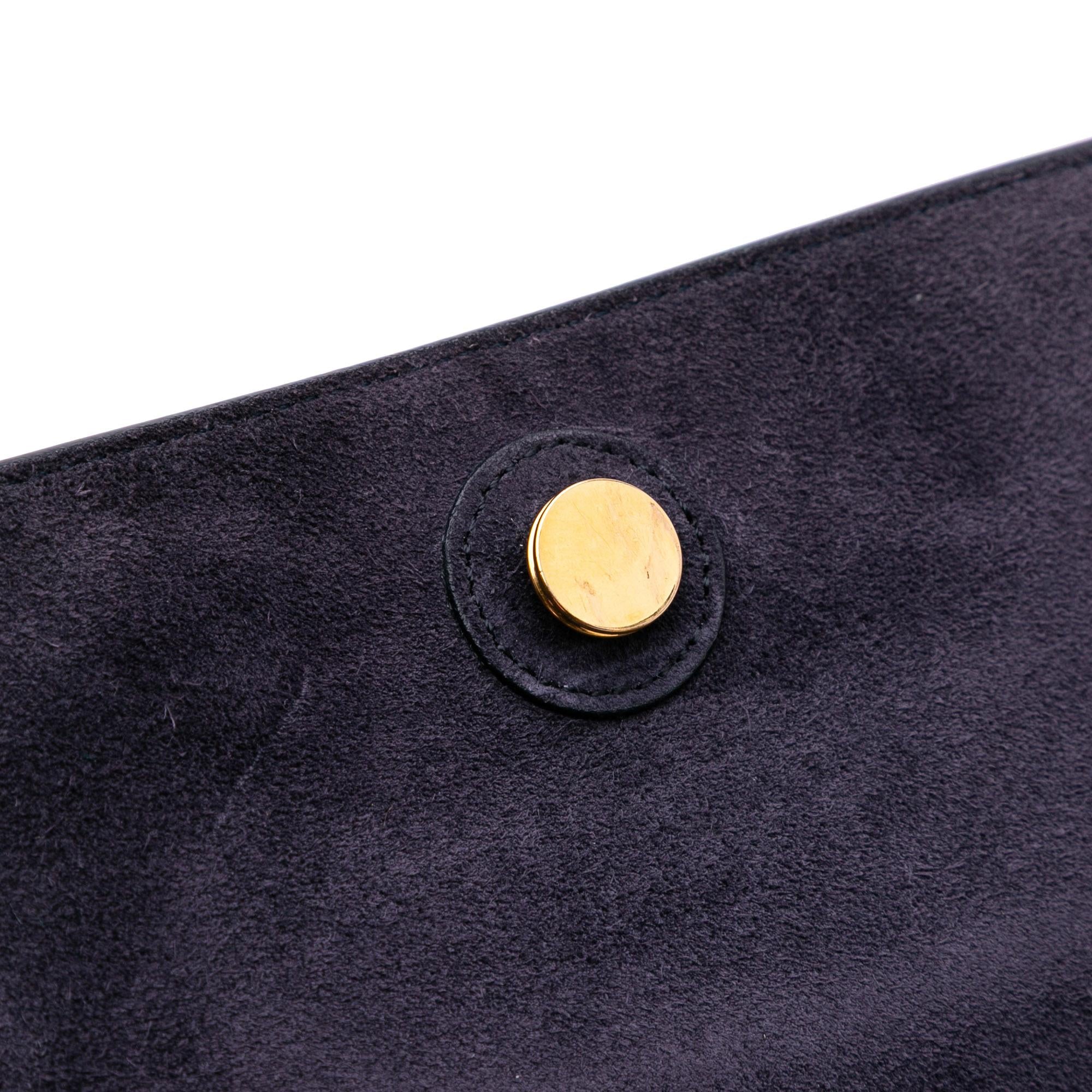Celine Mini Grained Calfskin Belt Satchel
