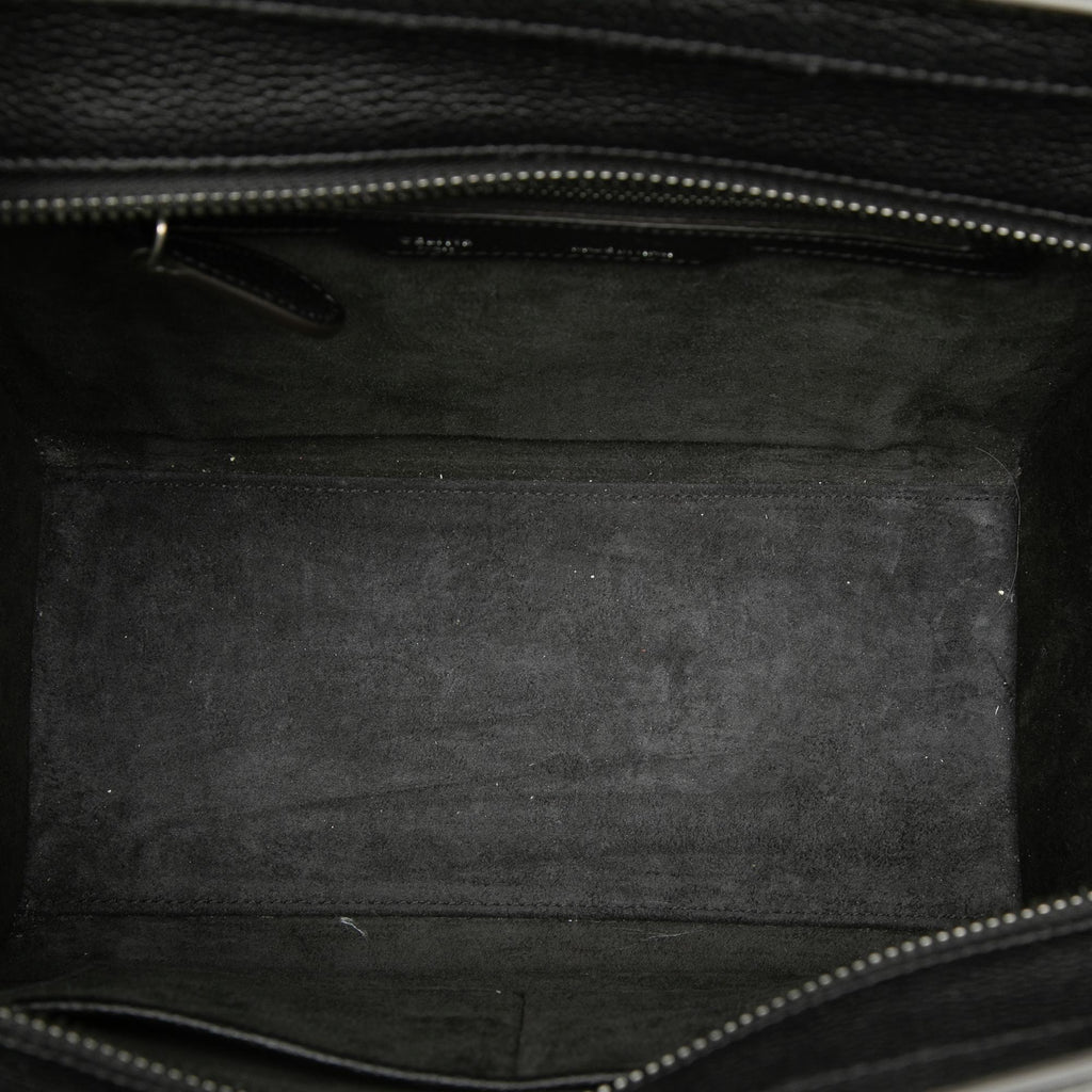 Celine Mini Grained Calfskin Luggage Tote