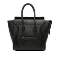 Celine Mini Grained Calfskin Luggage Tote