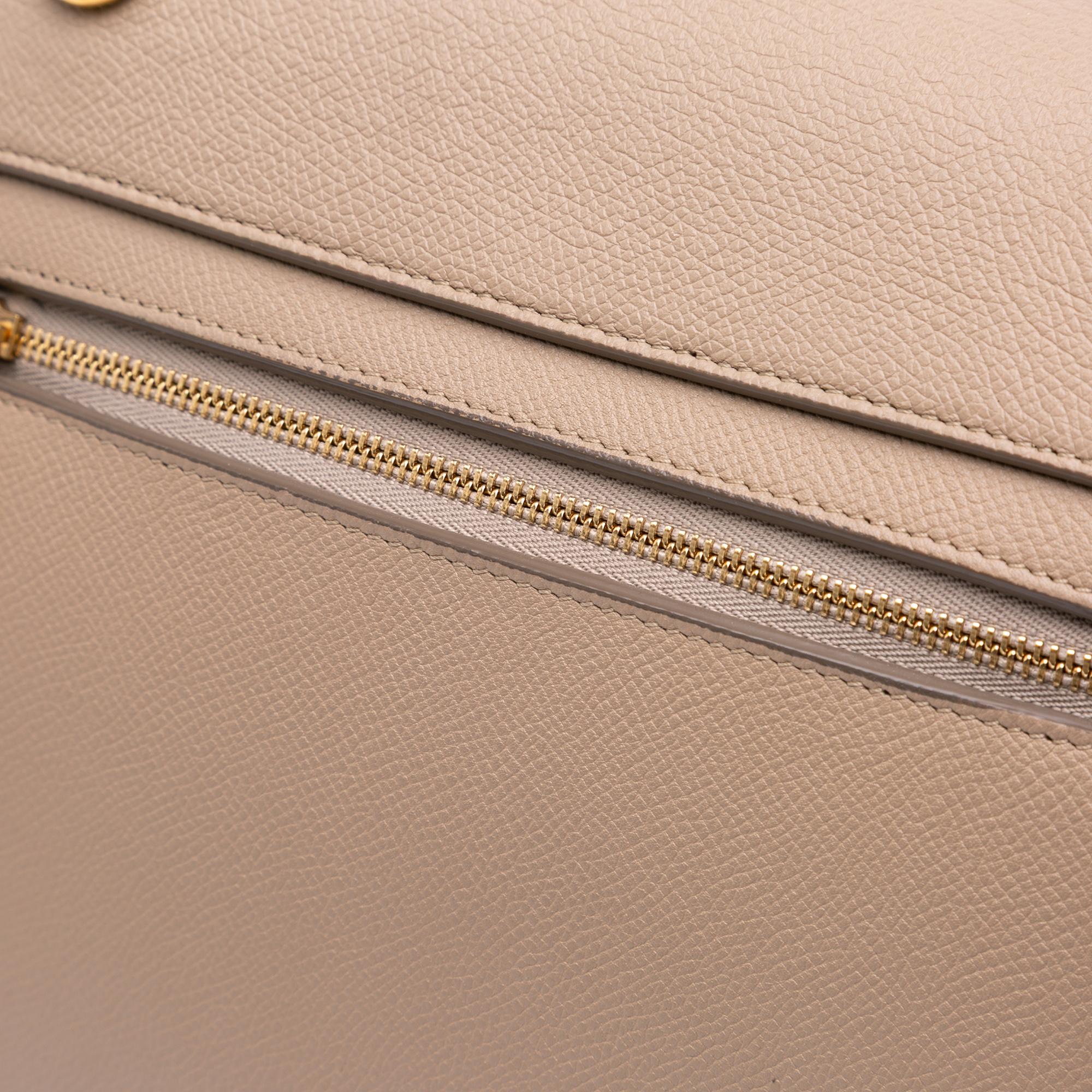 Celine Mini Leather Belt Bag Satchel