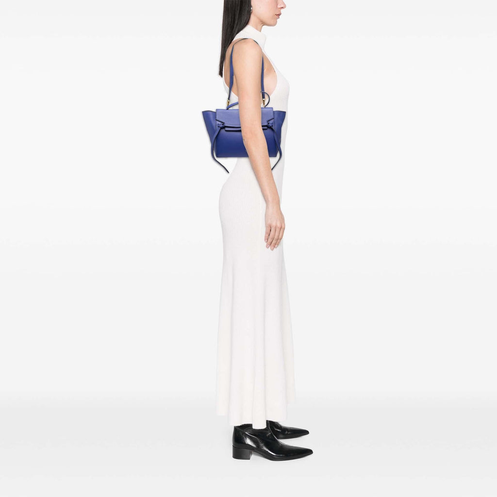 Celine Mini Leather Belt Bag Satchel