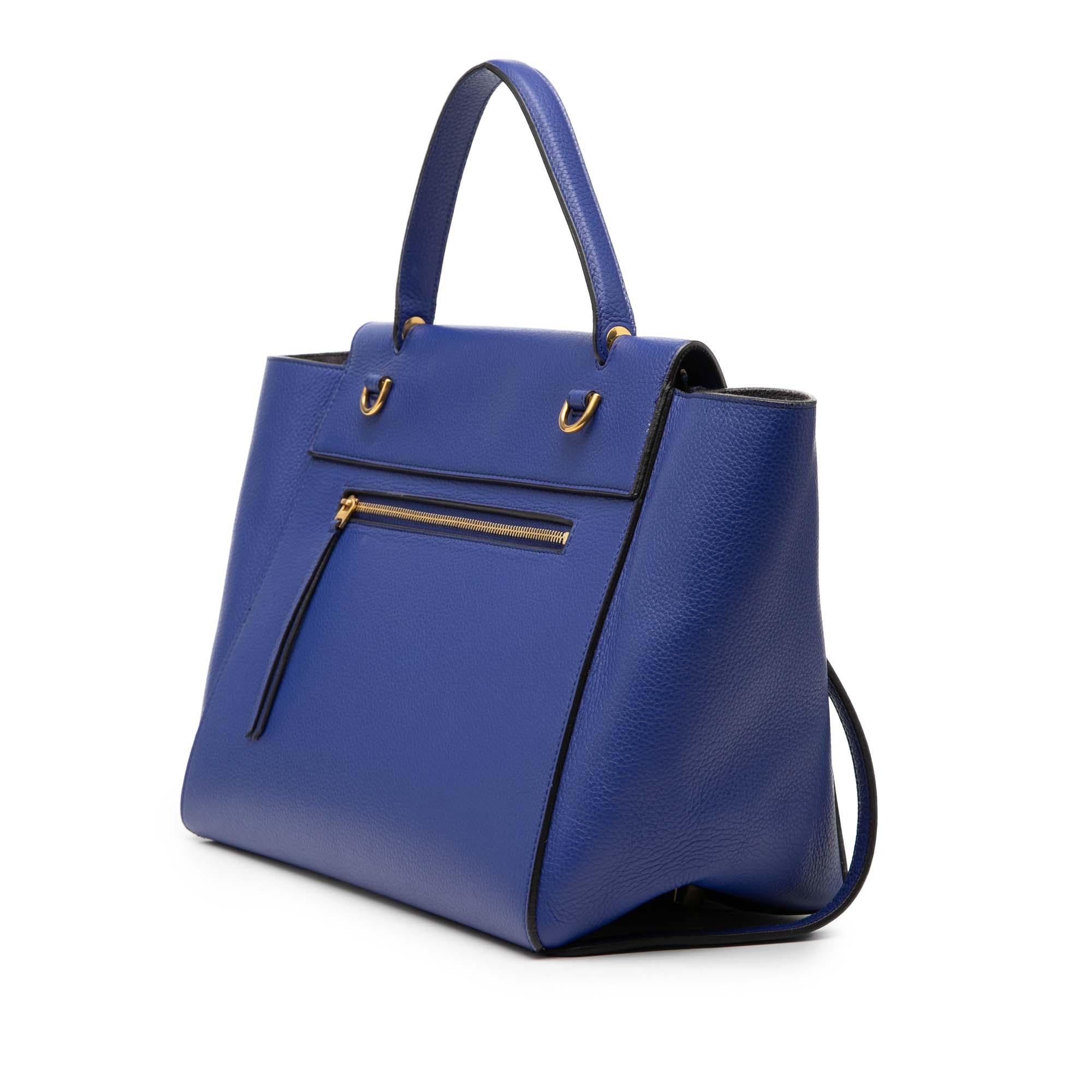 Celine Mini Leather Belt Bag Satchel