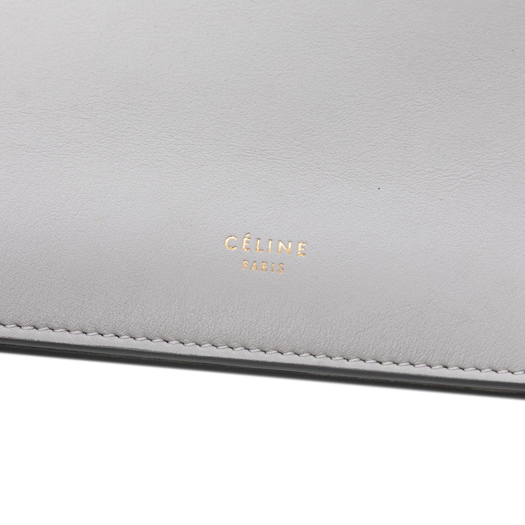 Celine Mini Leather Clasp Crossbody