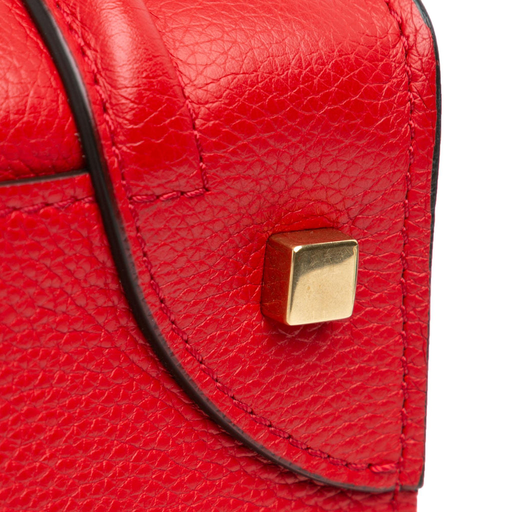 Celine Mini Leather Luggage Tote (SHG-hNogI3)