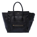 Celine Mini Leather Luggage Tote