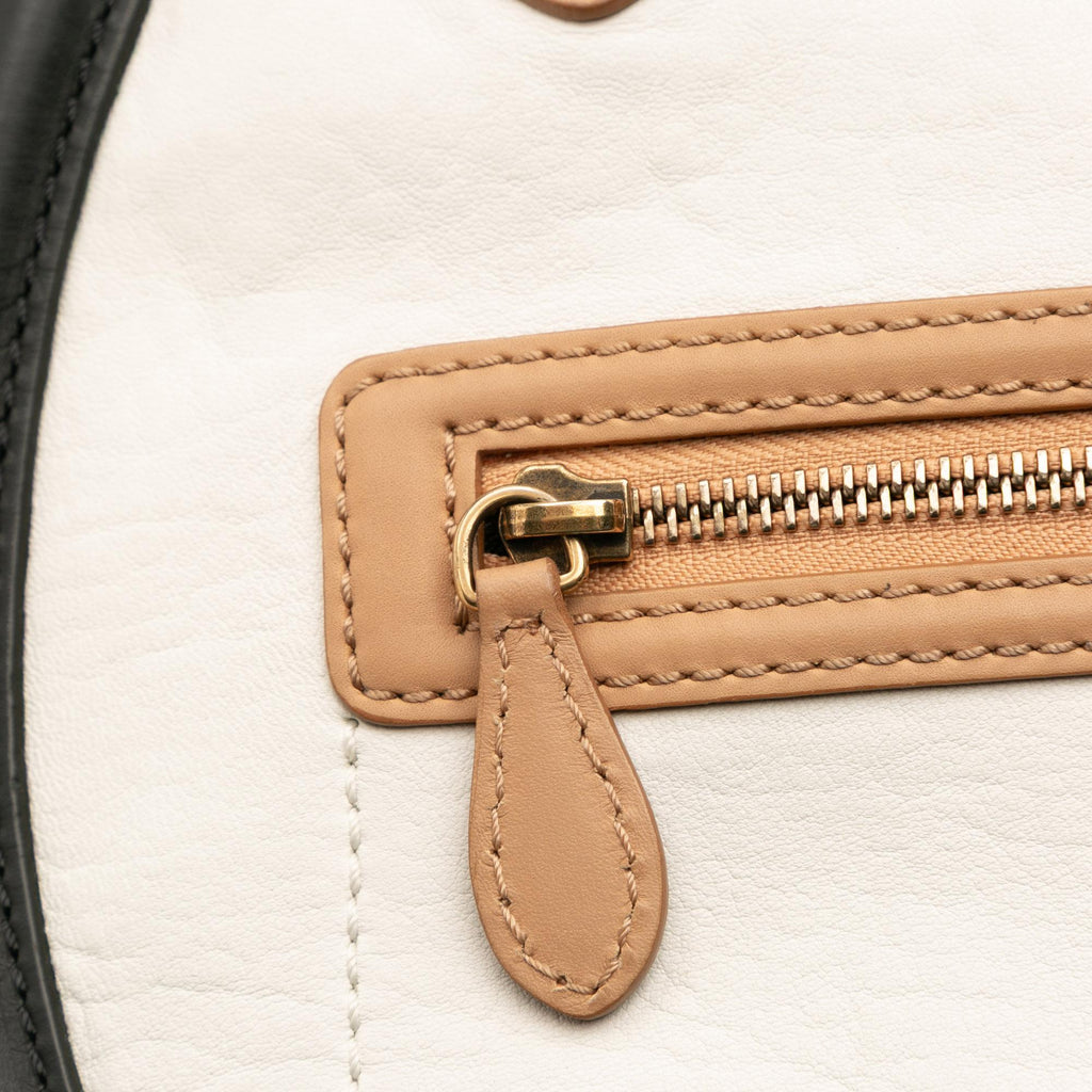 Celine Mini Tricolor Calfskin Luggage Tote