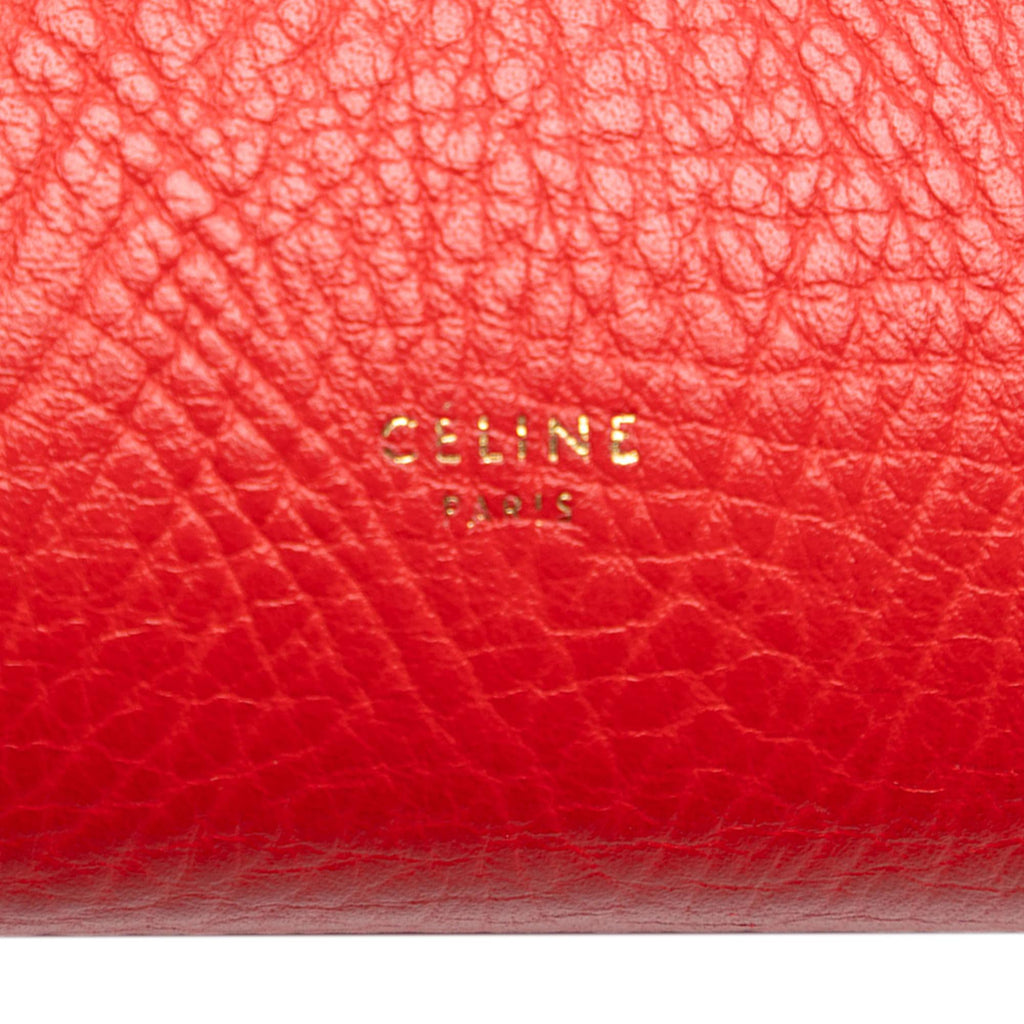 Celine Mini Tricolor Grained Calfskin Belt Bag