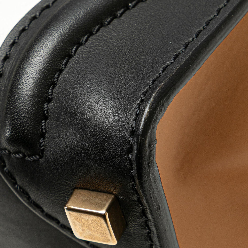 Celine Mini Tricolor Leather Luggage Tote
