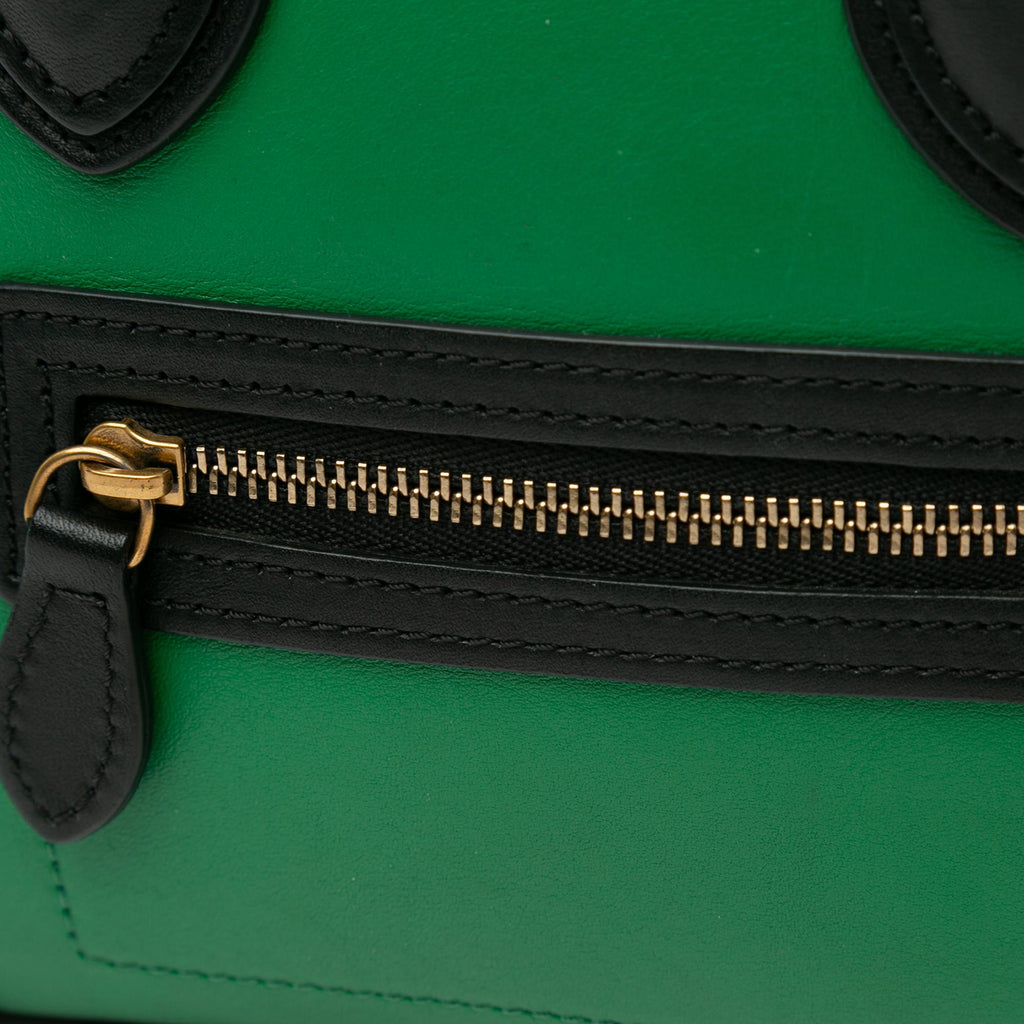 Celine Nano Bicolor Luggage Tote (SHG-z9F6Hj)