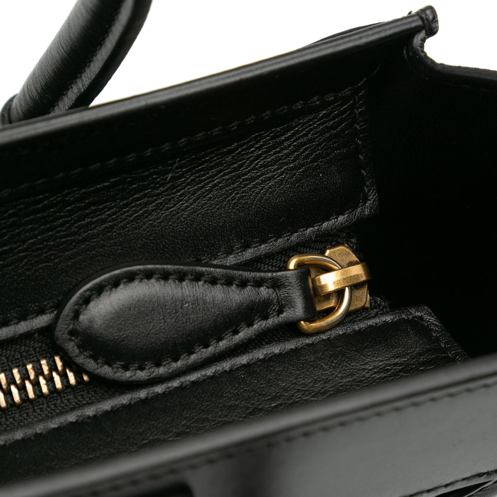 Celine Nano Bicolor Luggage Tote (SHG-mb7rYU)