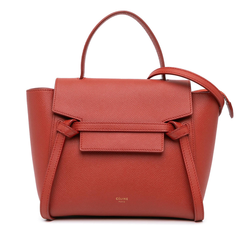 Celine Nano Grained Calfskin Belt Bag