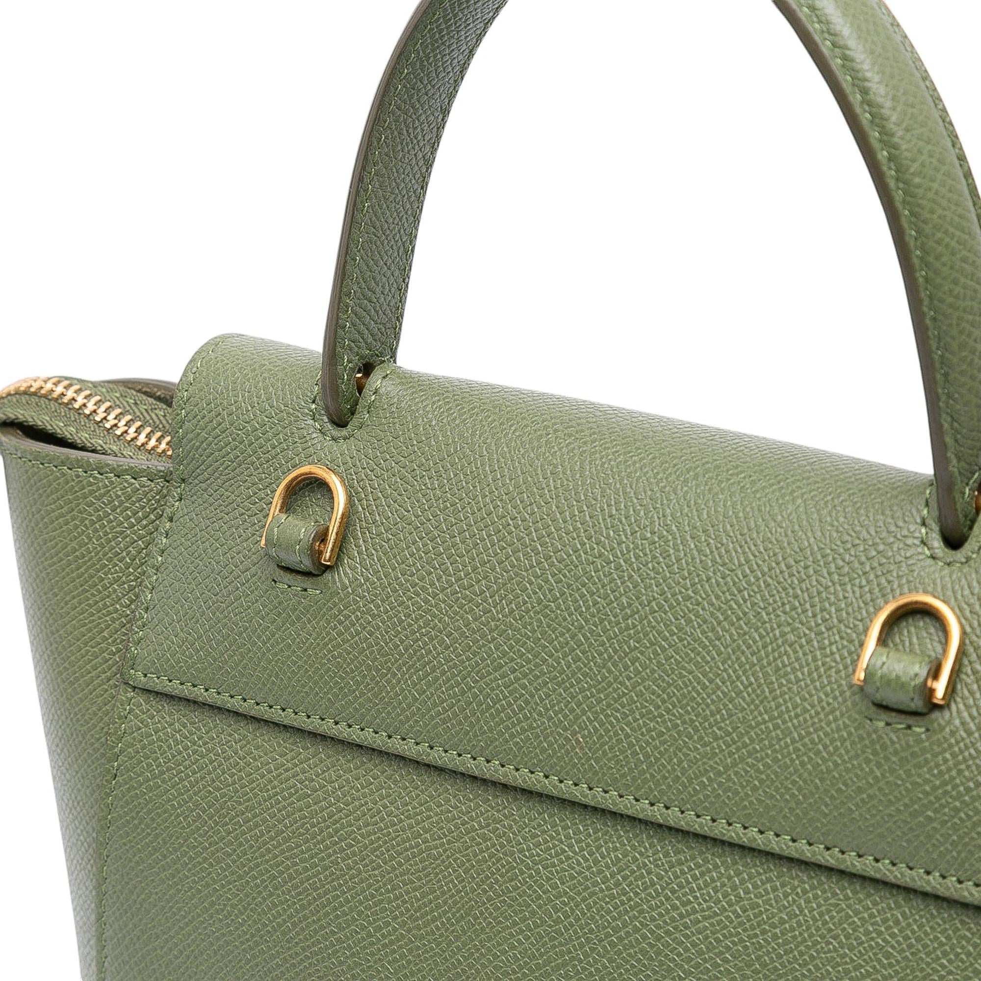Celine Nano Grained Calfskin Belt Bag
