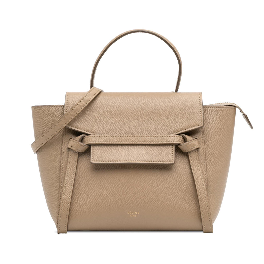 Celine Nano Grained Calfskin Belt Bag