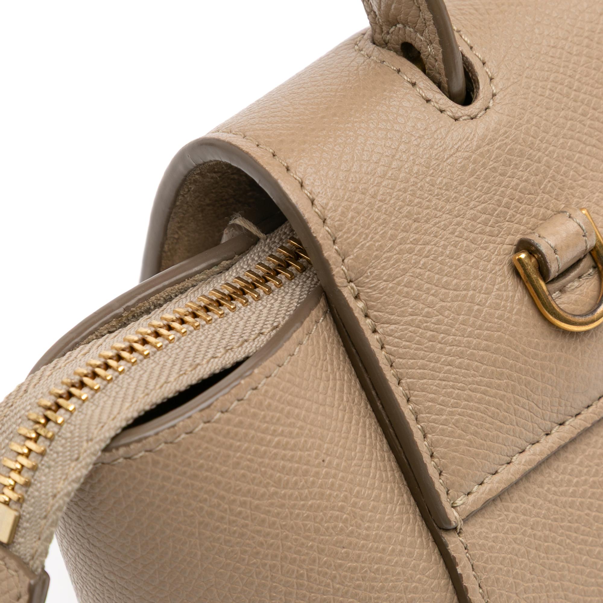 Celine Nano Grained Calfskin Belt Bag