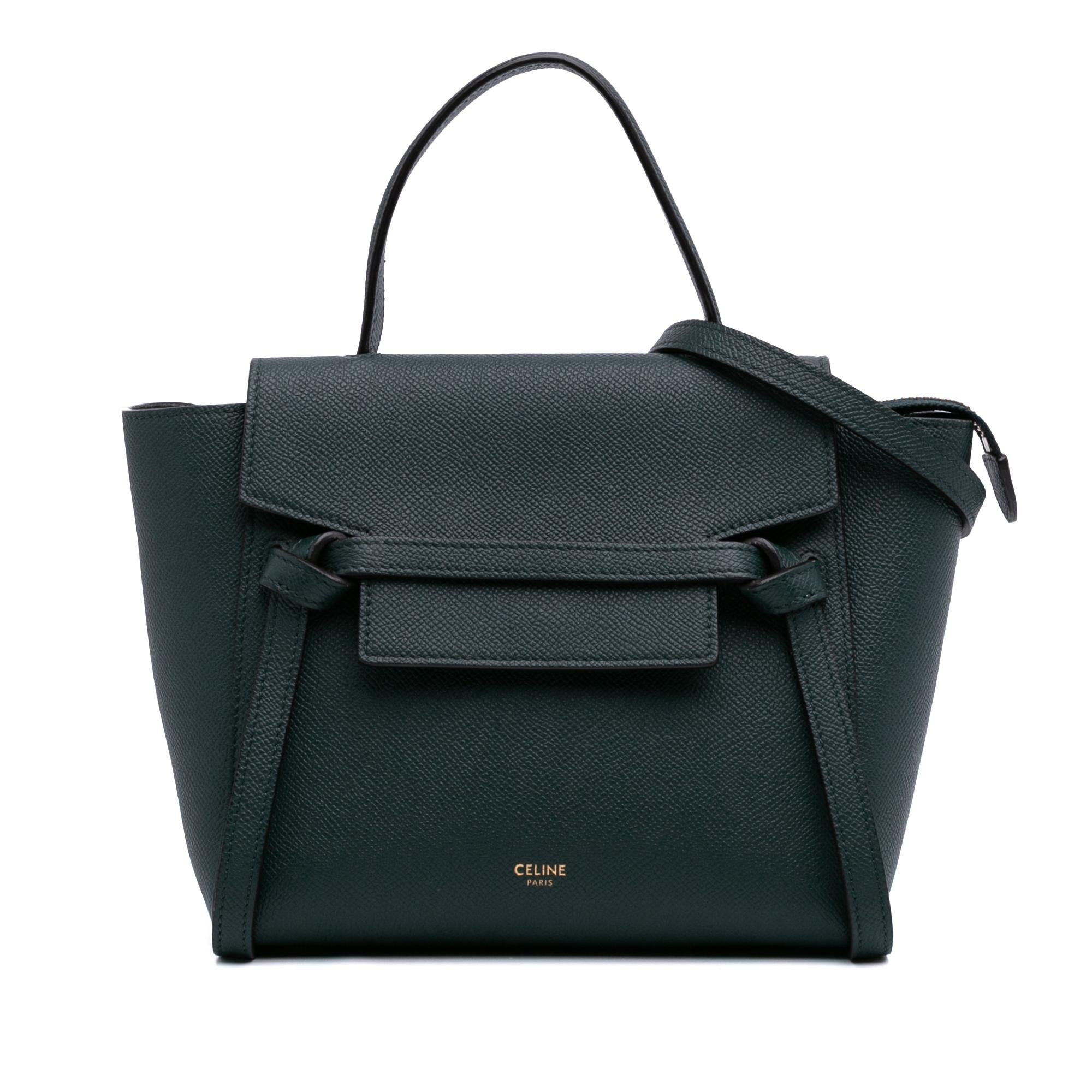 Celine Nano Grained Calfskin Belt Bag
