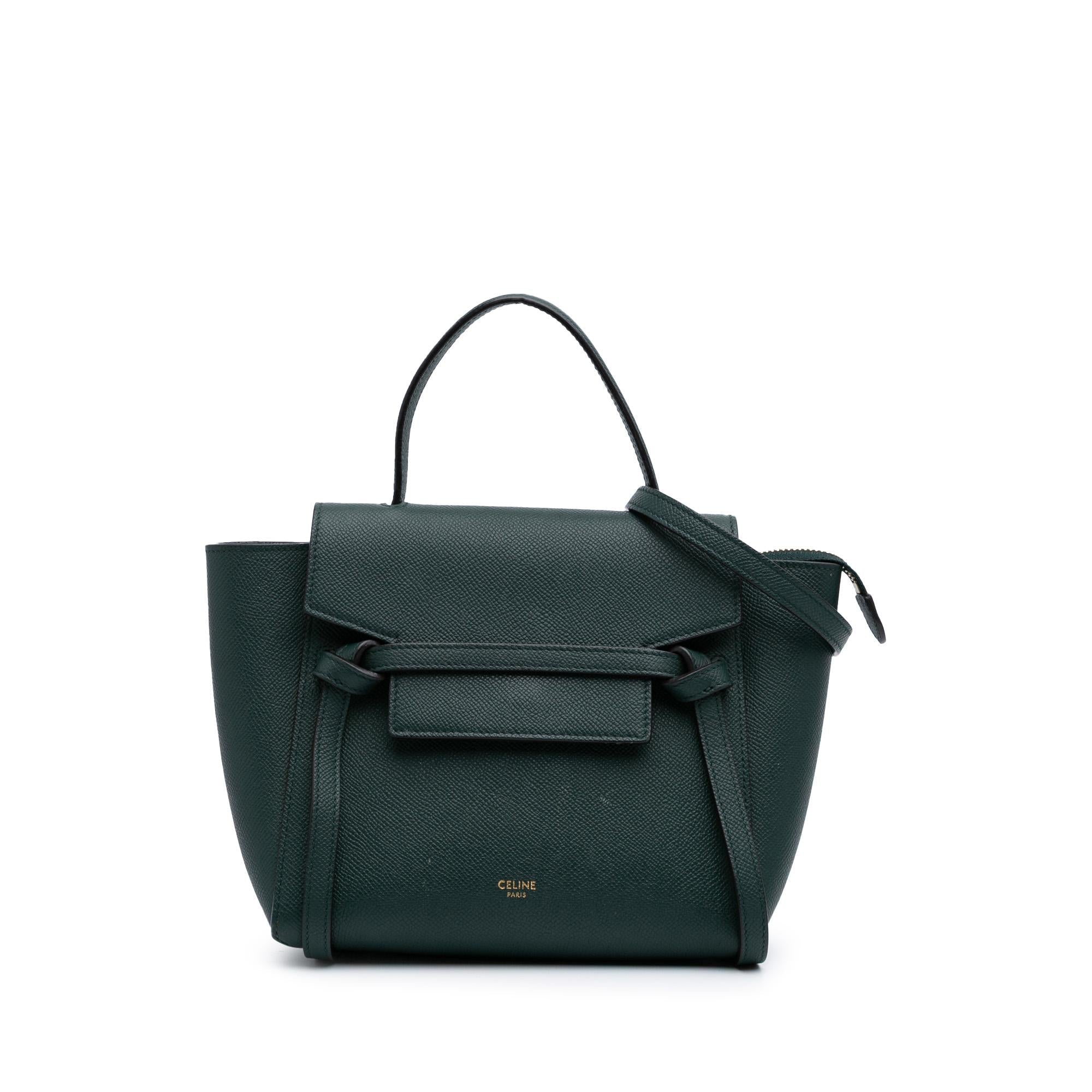 Celine Nano Grained Calfskin Belt Bag