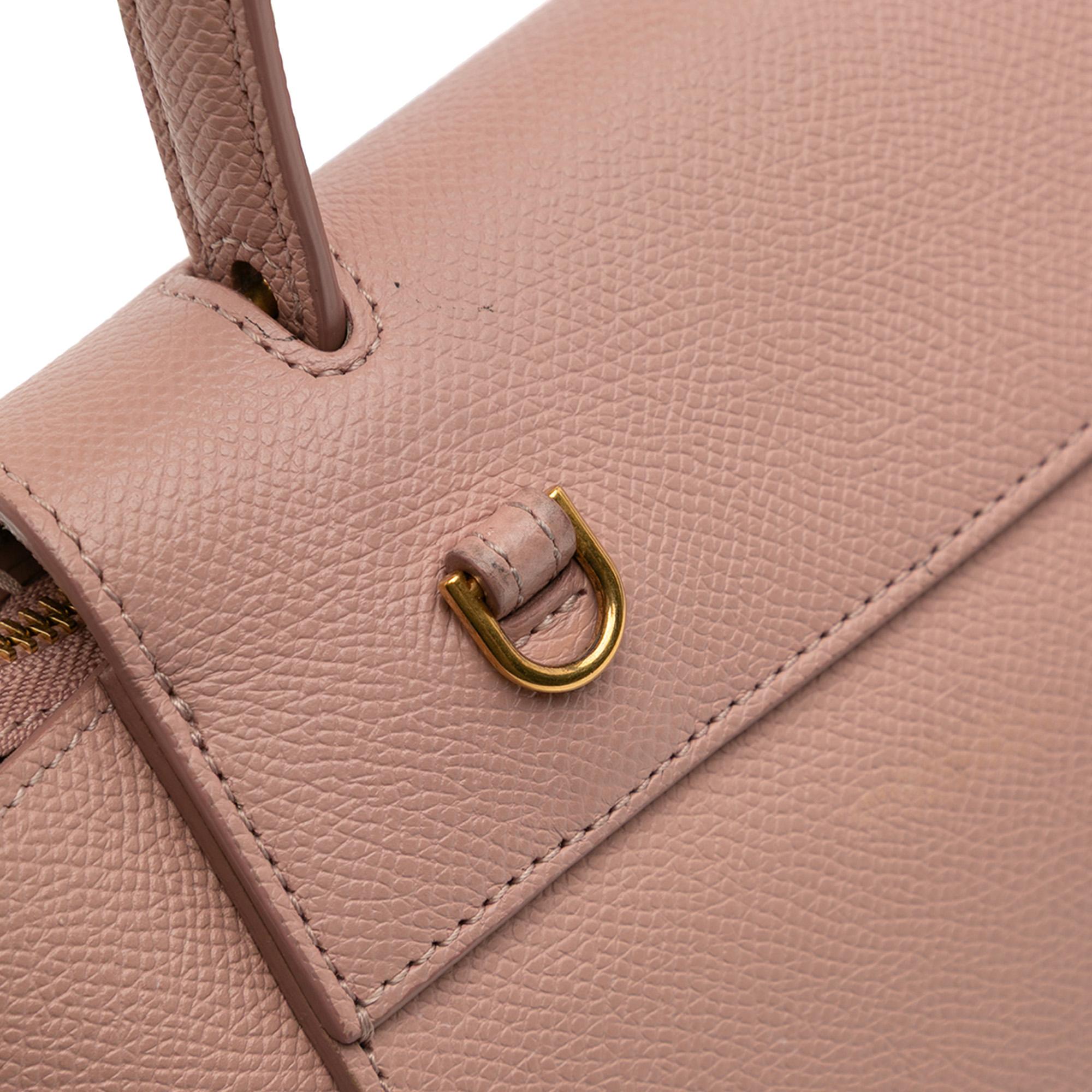 Celine Nano Grained Calfskin Belt Bag