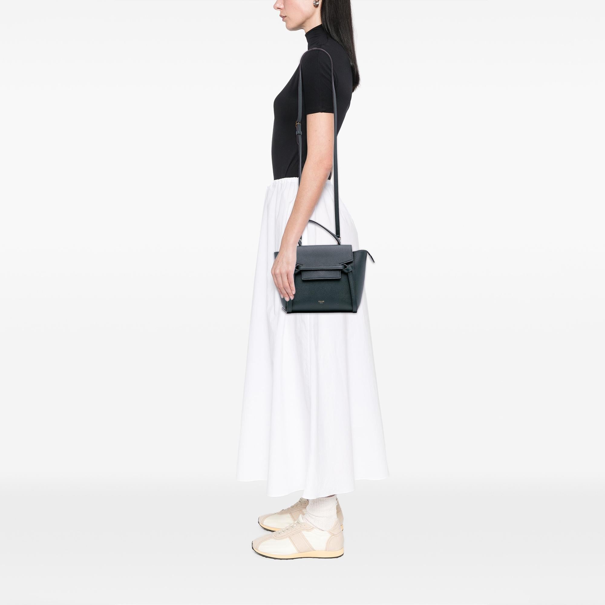 Celine Nano Grained Calfskin Belt Bag