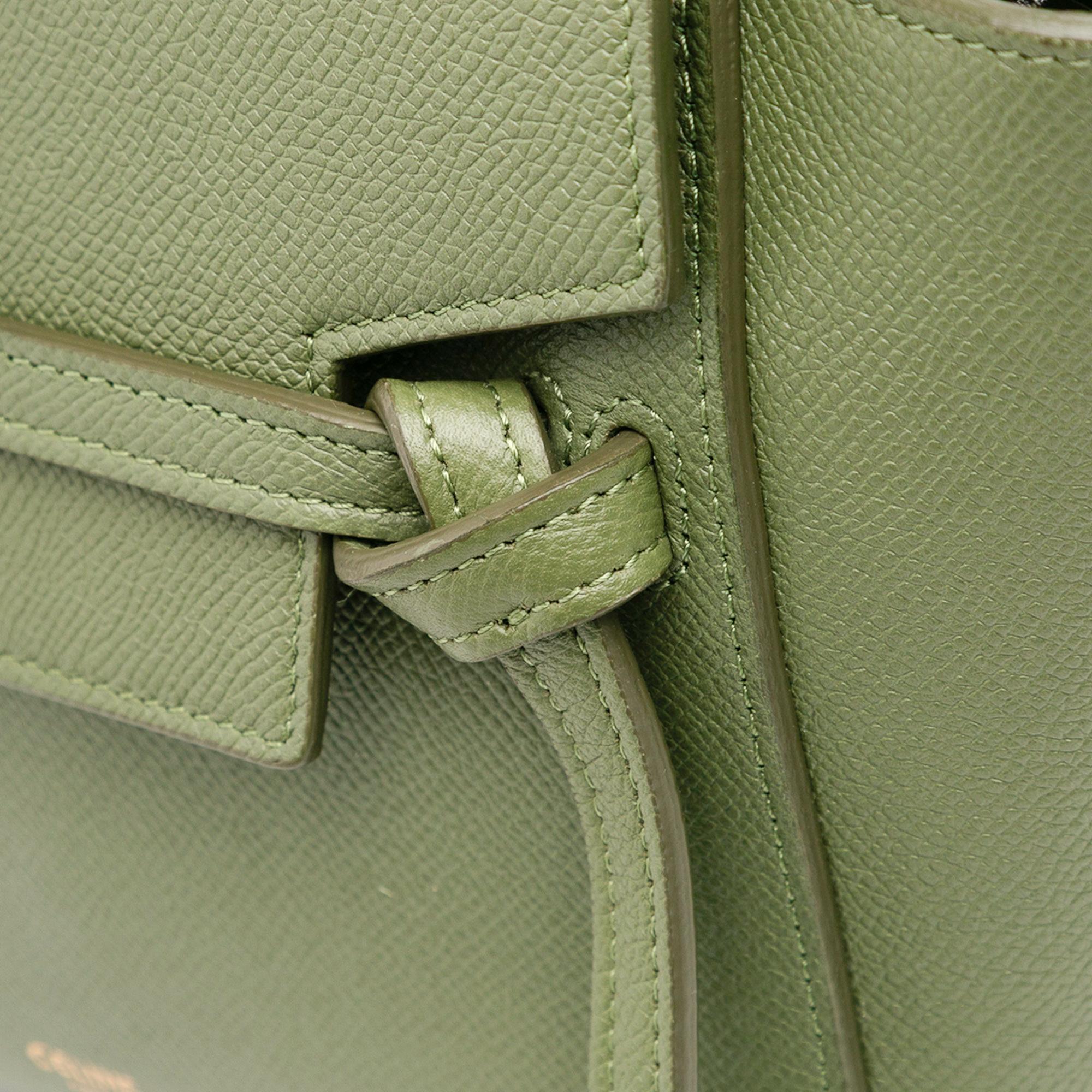 Celine Nano Grained Calfskin Belt Bag