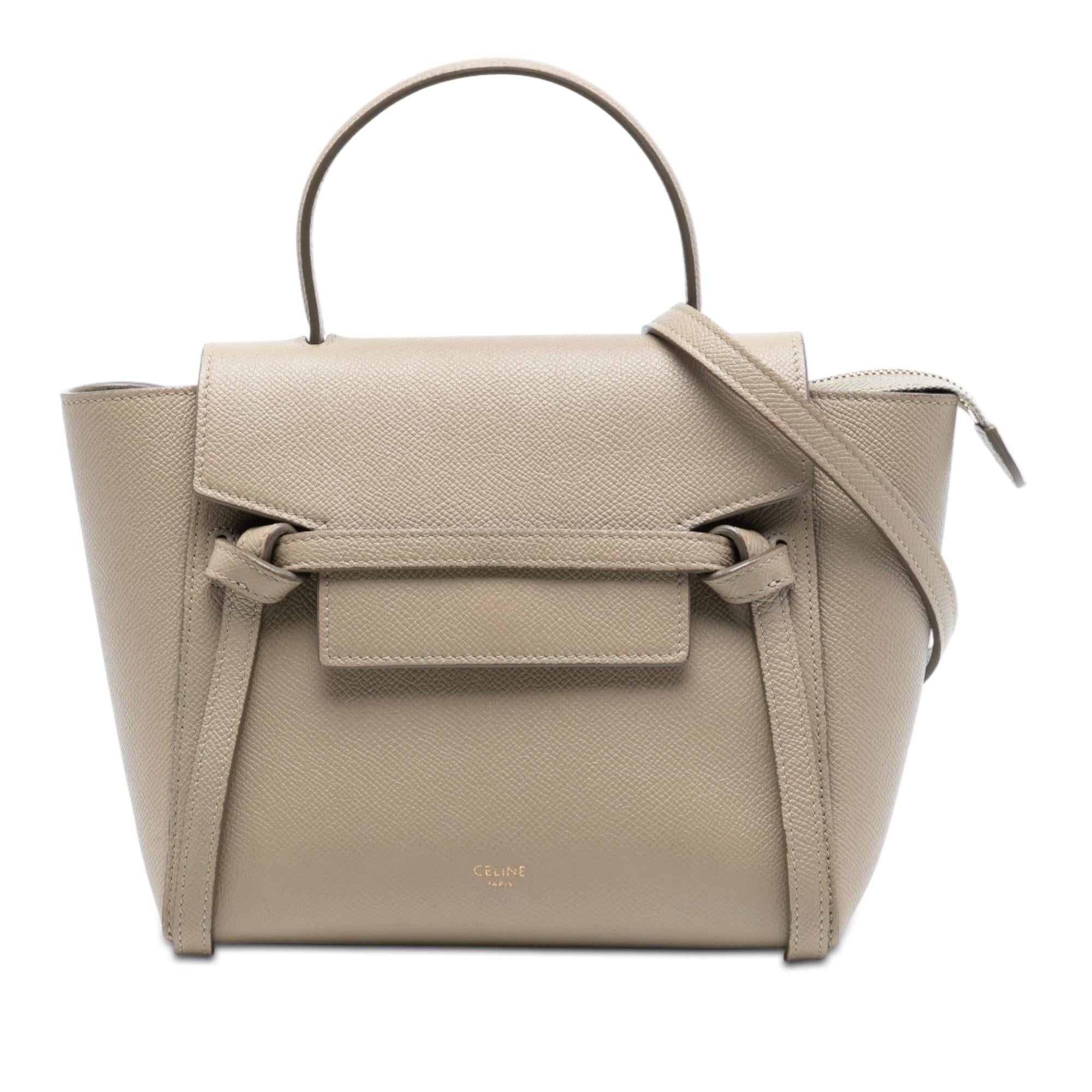 Celine Nano Grained Calfskin Belt Bag