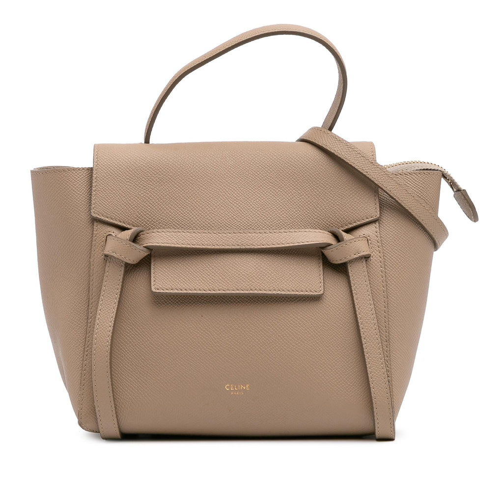 Celine Nano Grained Calfskin Belt Bag