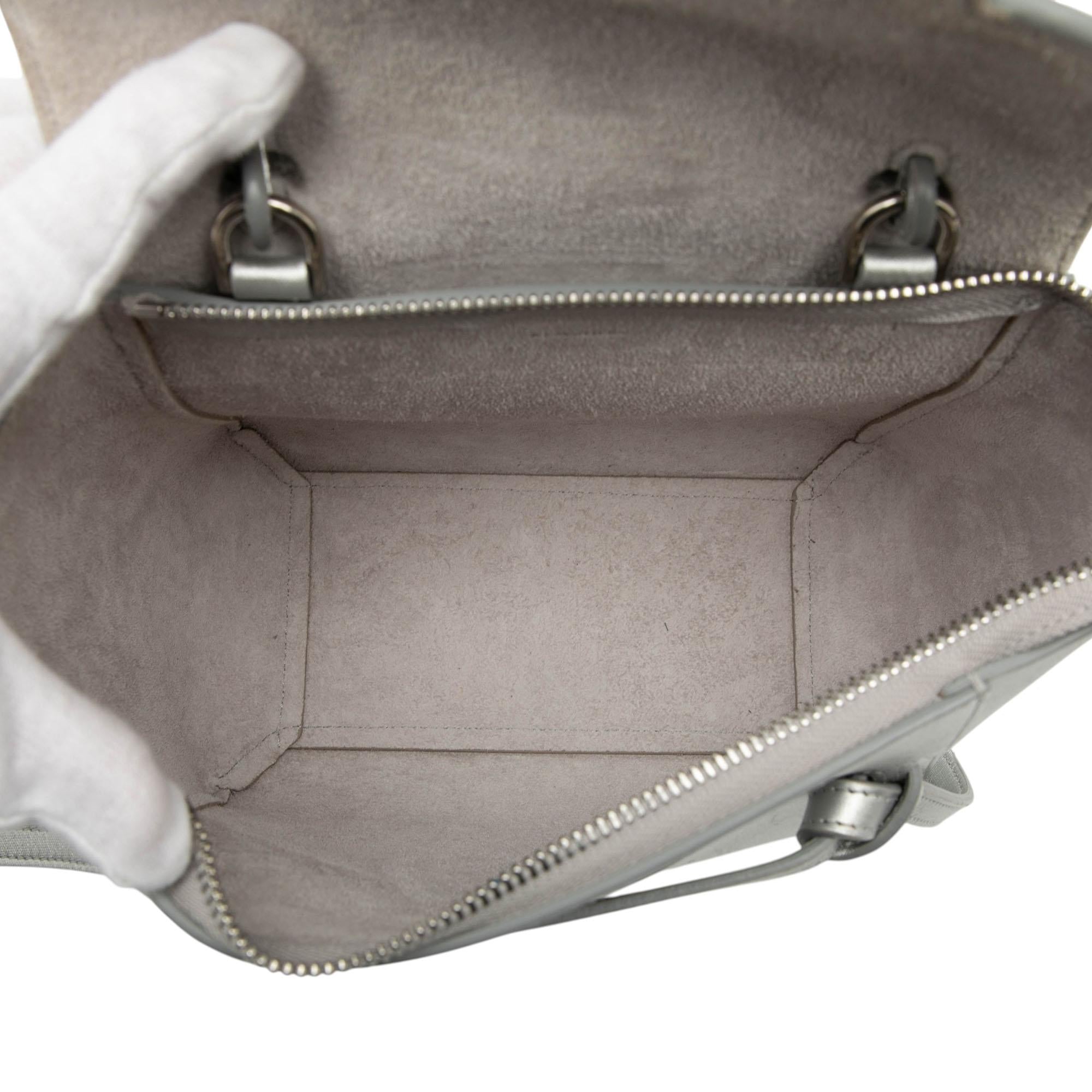 Celine Nano Laminated Calfskin Belt Bag