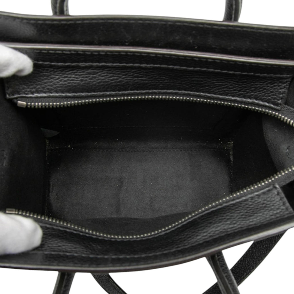Celine Nano Leather Luggage Tote