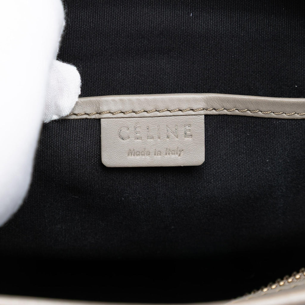 Celine Nano Leather Luggage Tote