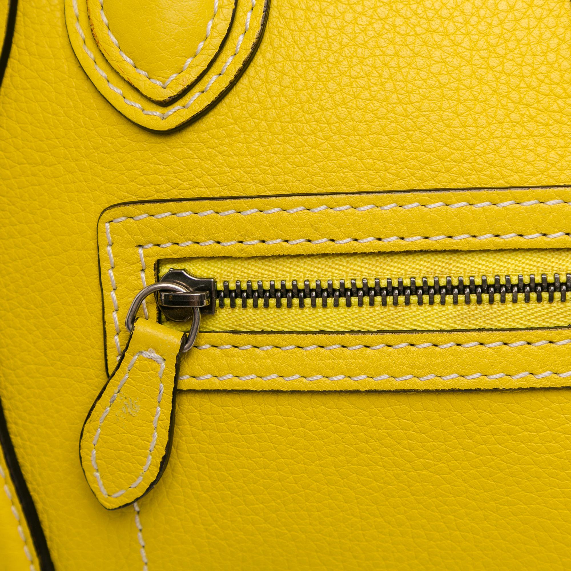 Celine Nano Luggage Tote (SHG-kqMH12)